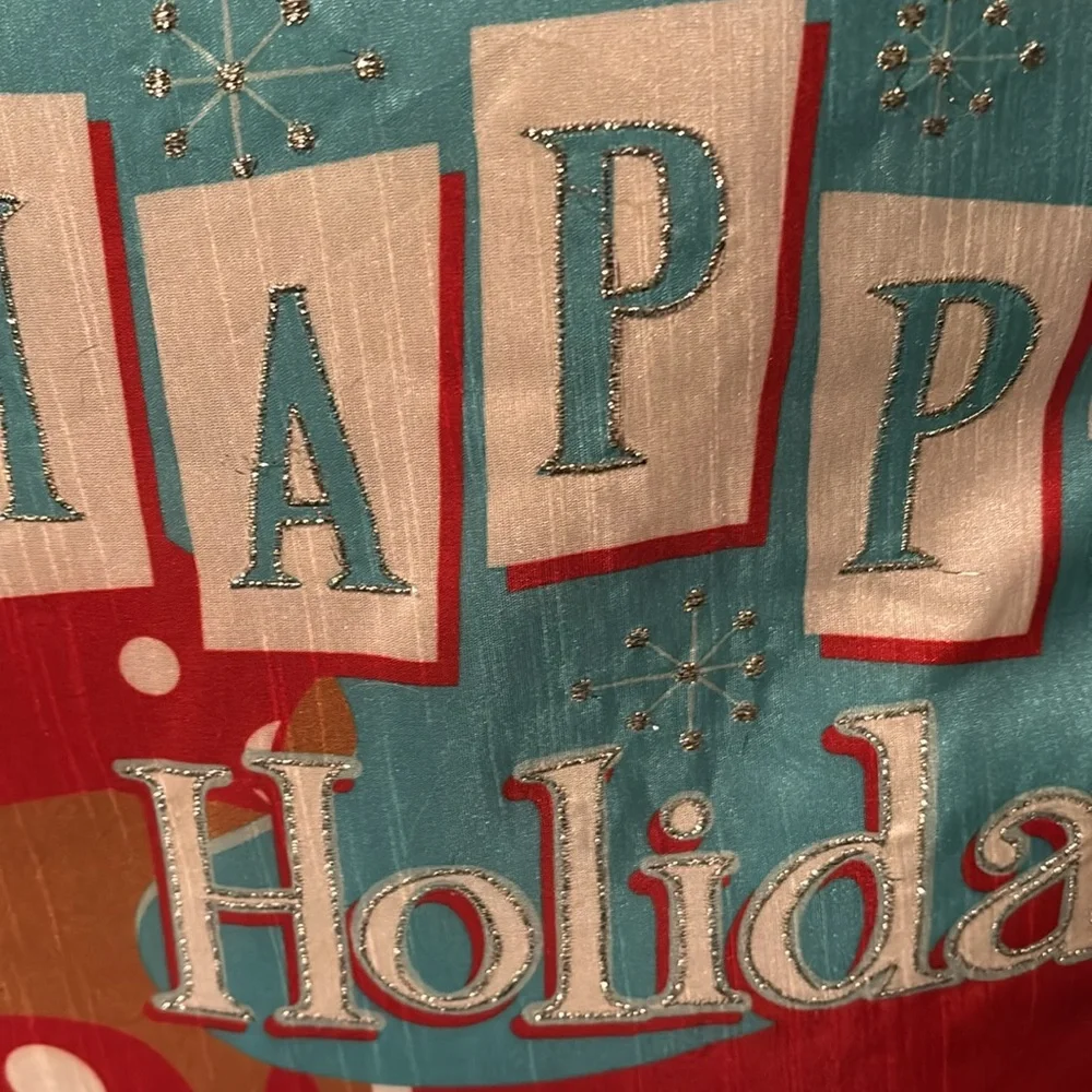 NWOT Holiday Pillow.